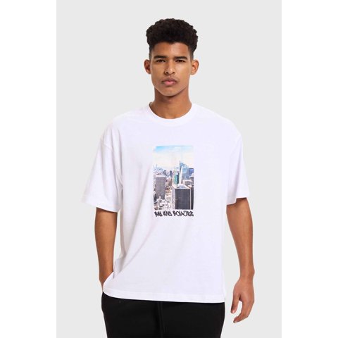 Fashionspark - Polera Hombre City Blanco