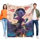 thumbnail image 1 of Vampirina anti-pilling, suave, ligera, esponjosa y acogedora de lujo para hogar y cocina – Perfecta para niños y adultos,80X120cm, 1 of 6