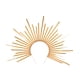 thumbnail image 4 of Halloween Halo Sun Decoración De La Diadema De Decoración De La Fiesta De La Fiesta Con El Tema Holidays Gold, 4 of 5