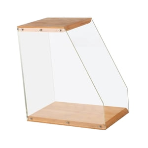 Magideal - Almacenamiento De Discos De Vinilo, Estuche De Récord, Multifuncional, Decoración, Caja De Registro De Lp, Titular De Álbum De Discos De Vinilo Para M