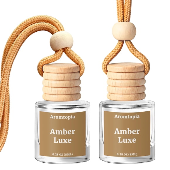 Ambientadores para auto Aromtopia Amber Luxe, 2 unidades, 8 ml