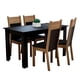 thumbnail image 1 of Comedor Lola Nelly 4 Sillas Negro, 1 of 6