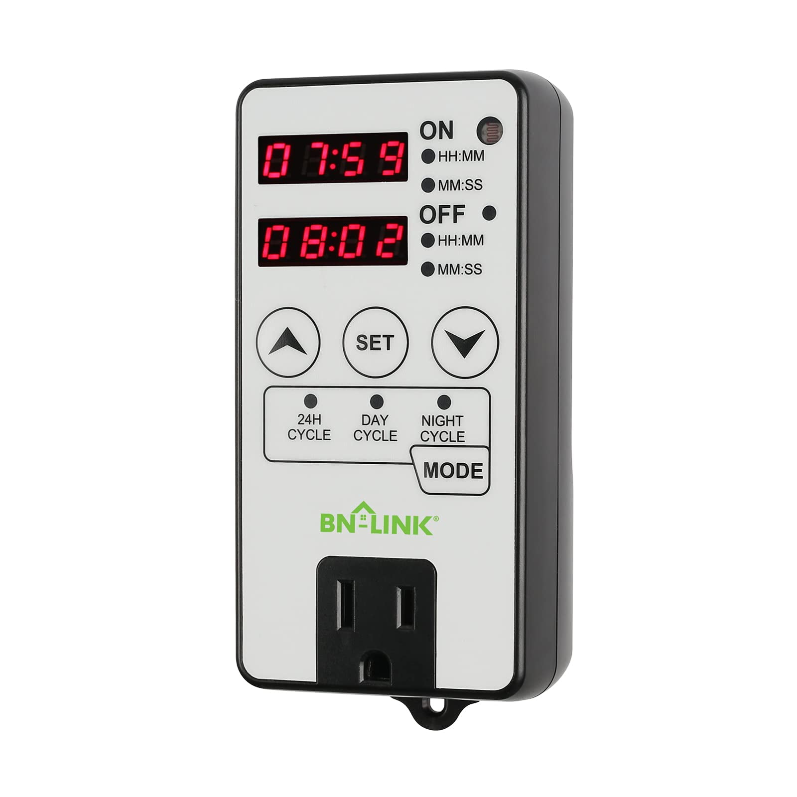 Timer Outlet Bn-link, Ciclo De Repetición De Corto Período, Intermitente