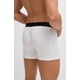 thumbnail image 2 of Calzoncillo bóxer BOSS Logo Icon, paquete de 3 unidades, para hombre, blanco empolvado, XL, 2 of 5