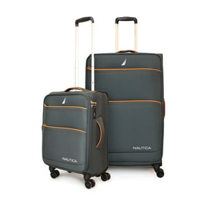 Pack 2 Maletas De Tela S+L Nautica Lisboa 10K Y 23K Gris