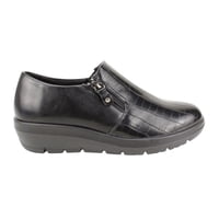 Zapato New Walk Reptil Confort Negro
