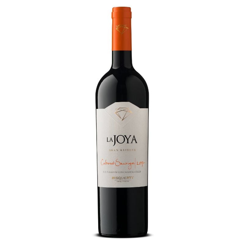 Vino Tinto Cabernet Sauvignon Gran Reserva La Joya Botella 750 cc Bisquertt