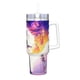 thumbnail image 2 of Jentry Chau vs. Vaso aislado de acero inoxidable con asa, diseño temático, regalo para familia, amigos y fans; incluye pajita y encaja en el portavasos estándar, 40 oz, 2 of 6