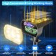 thumbnail image 2 of Luces solares NYMPHY 56 LED IP68, impermeables, 3 modos, paquete de 6, 2 of 6