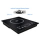 thumbnail image 2 of Placa de Inducción Rosewill 1800W con Olla de Acero Inoxidable 10" 3.5 QT Negra, 2 of 3