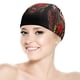 thumbnail image 5 of El club del infierno Gorro de Natación de Licra, Gorro de Baño de Tela Cómoda, Gorro Elástico Antideslizante para Hombres, Mujeres y Niños, 5 of 6