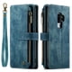 thumbnail image 1 of Wallet Case Artificial Leather Card Holder, Magnetic Kickstand & Zipper For Samsung Galaxy S23 S22 S21 S20 Ultra S21 FE S10 S9 S8 Plus Note 10 Note 20 Ultra, 1 of 3