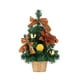 thumbnail image 2 of Mini árbol De Navidad De Mesa Árbol De Navidad Artificial Para Estante Fiesta Encimera Naranja, 2 of 3