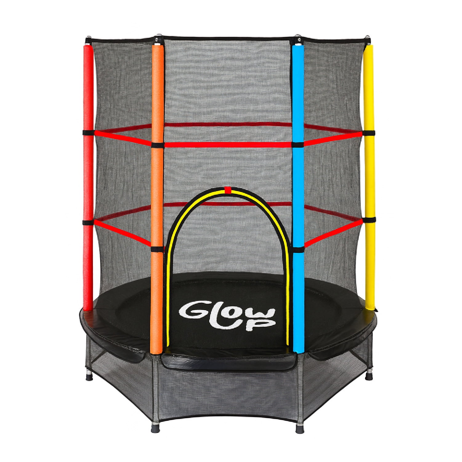 Cama Elástica Glowup 1,40 Mt 4,5 Ft Malla Seguridad Superior