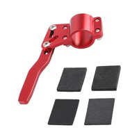 Magideal - Extensor De Palanca De Señal De Aleación De Aluminio, Kit De Posición De Ajuste De 30-100Mm, Varilla De Señal De Volante Para , Fácil , Rojo