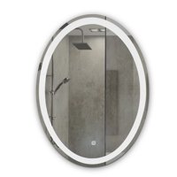 Joytek - Espejo Led 80X60Cm Ovalado 1 Botón