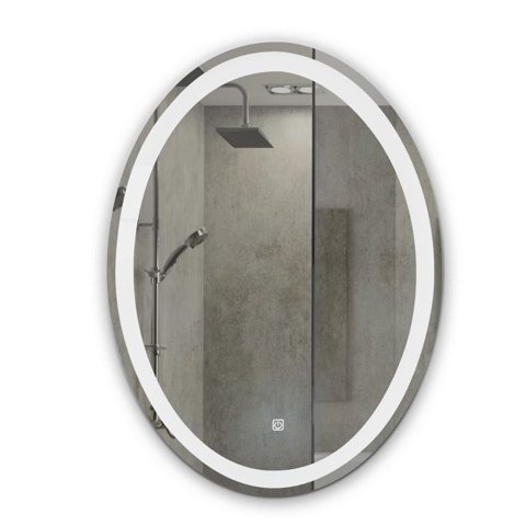 Joytek - Espejo Led 80X60Cm Ovalado 1 Botón