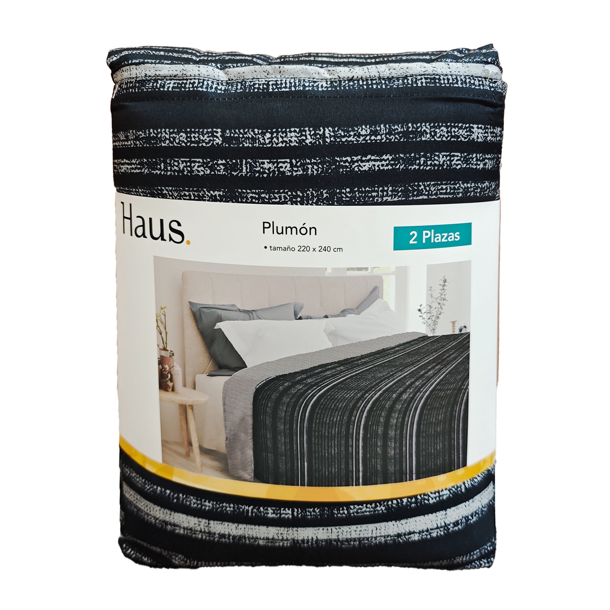 Haus - Plumón 2 Plazas Print 100% Poliester