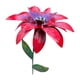 thumbnail image 1 of Estaca De Jardín De Flores De Hierro, Letreros Artificiales Para Jardín, Camino De Porche, Rojo, 1 of 3