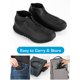 thumbnail image 5 of Fundas para zapatos de lluvia Zbyoujer, impermeables, de silicona, para hombre y mujer, 5 of 6