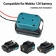 thumbnail image 2 of Para Ma*kita 10.8V-12V Batería Li-ion Adaptador DIY Base Conector de Alimentación Adaptador de Salida de Batería para Ma*kita Batería 12V BL1041B BL1021B, 2 of 8