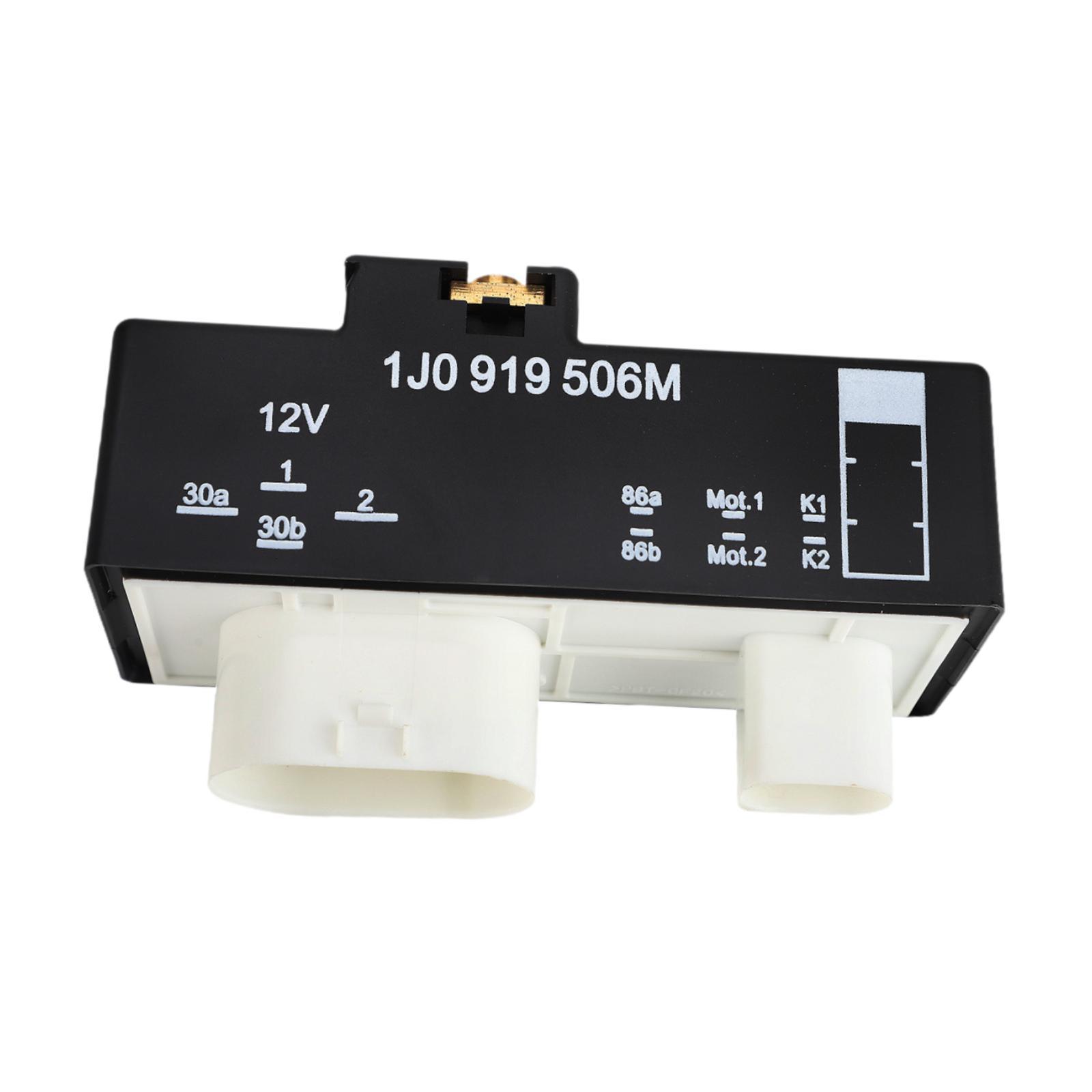 Magideal - Relé Del Módulo De Control Del Ventilador De Enfriamiento Eléctrico 1J0 919 506 Componente Car 2502218 Reemplazo De A3 Para Córdoba/Vario Para Citigo