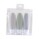 thumbnail image 1 of 3 uds botellas de viaje botella de almacenamiento envases cosméticos recargables contenedor de artículos de tocador para crema loción cosmética jabón estilos B, 1 of 5