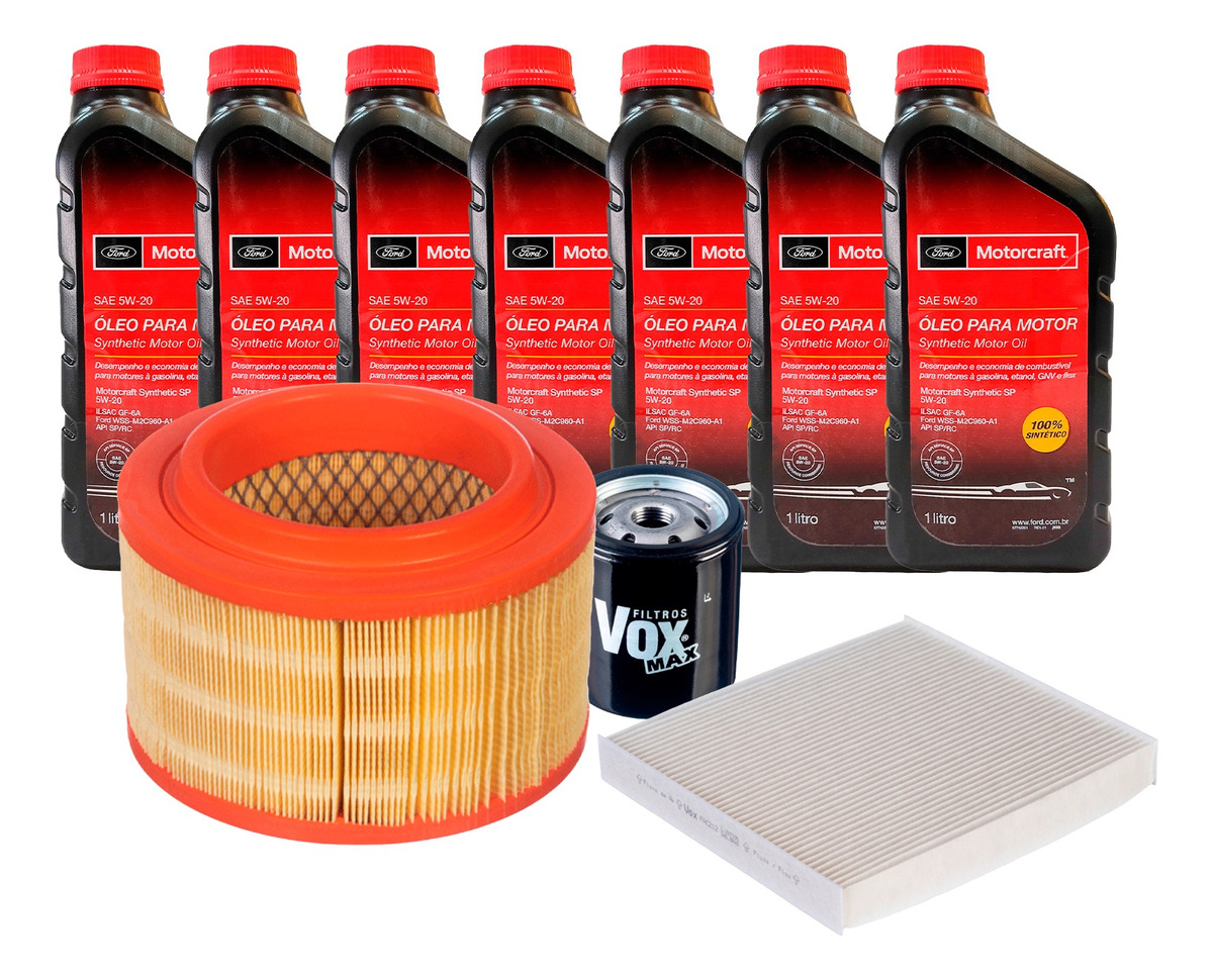 Genérica - Kit Mantención Ford Ranger 2.5 Aceite+Filtros(Ai,Ac,Po)