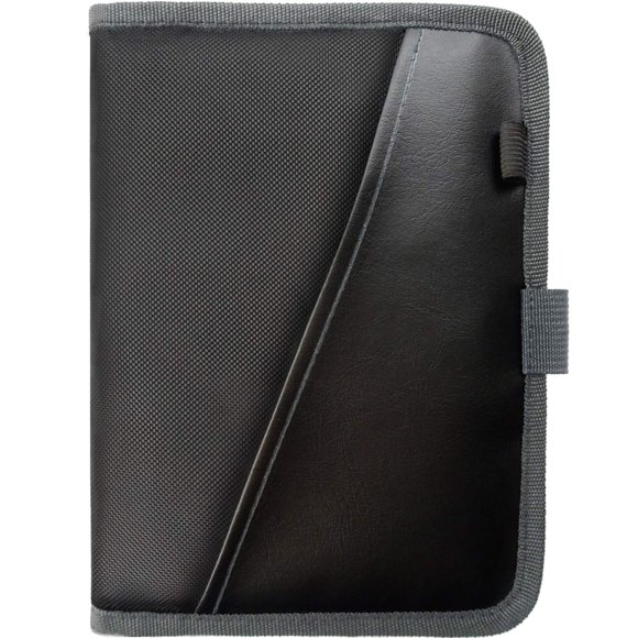 Guantera organizadora PlusXpres para documentos de coche, color gris