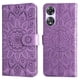 thumbnail image 5 of Funda tipo cartera FOXDOCK para OPPO A78 5G , diseño girasol en relieve, cuero PU, cierre magnético, soporte y tarjetero, 5 of 5