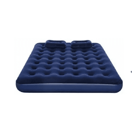 Genérico - Colchón Inflable 2 Plazas Con Inflador + 2 Almohadas