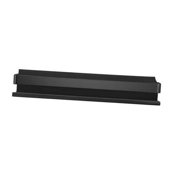 Estantes de pared para baño, estante de almacenamiento de acero inoxidable, exhibición de gran capacidad, organización de artículos de tocador, organi negro 40cm