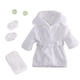 thumbnail image 3 of Accesorios De Fotografía Para Recién Nacidos, Albornoz, Disfraz Para Recién Nacido, Bata De Bebé Para Niños Pequeños, Color Blanco, 3 of 5