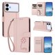 thumbnail image 2 of Funda Cartera Trébol para Samsung Galaxy S26 Edge con Ranuras Tarjetas y Carga Inalámbrica Rosa, 2 of 6