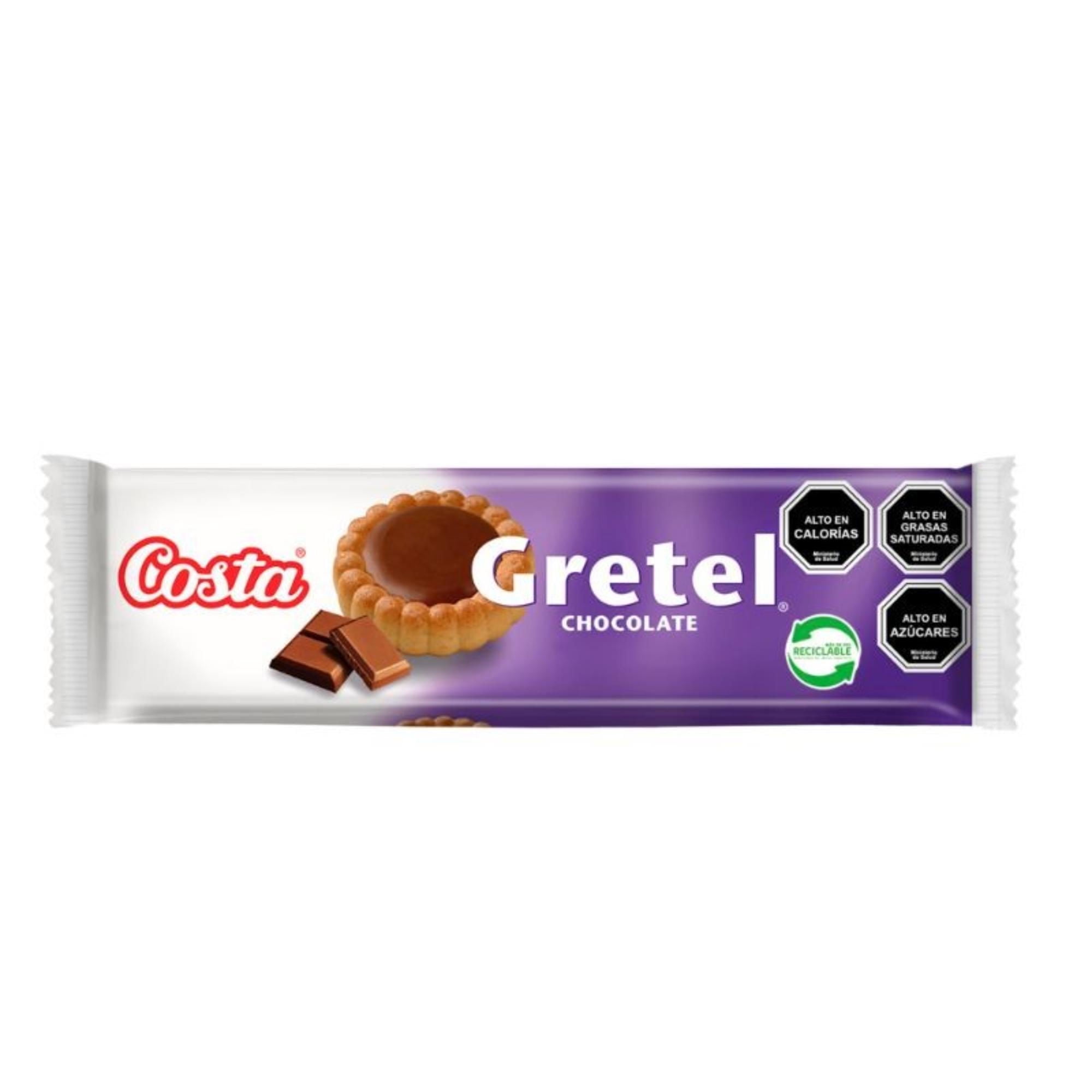 Galletas Gretel Chocolate Bolsa 85 g Costa