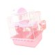 thumbnail image 5 of Peque?a Jaula De Transportista De Animales Con Portabotella De Agua Para El Hámster Enano Rosa, 5 of 5