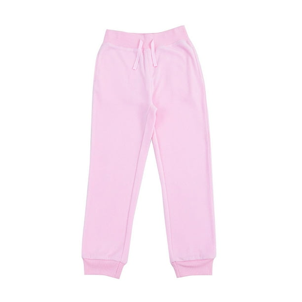 Pantalón De Buzo Niña Kids Polar Rosado Corona