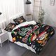 thumbnail image 1 of 3pcs Feliz Navidad Christmas Door Art Duvet Cover Set Includes Duvet Cover and Pillowcases, 1 of 1