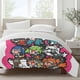 thumbnail image 2 of Zenless Zone Zero Bedding Sets Bed Cartoon Duvet Cover Lightweight 3 Piece Bet Sets for Kids Boys Girls, 2 of 5