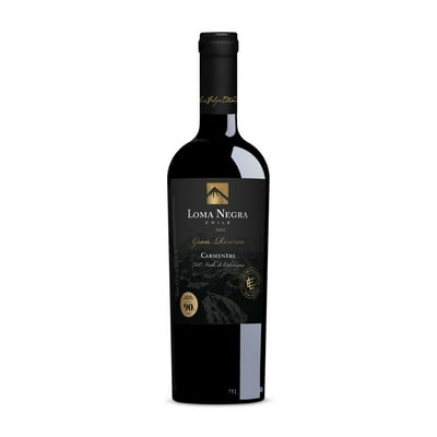 Vino Tinto Gran Reserva Carmenere 14° Botella 750 Ml Loma Negra