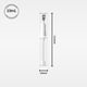 thumbnail image 1 of 1pcs 5ml Empty Eye Cream Vacuum Bottle Container For Eye Cream Massage Essential Refillable Bottle Lip Balm Metal Top Soft Tube, 1 of 3