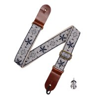 Bothyi - Correa De Ukelele Bordada Con Música, Ligera, Para Instrumentos De 4 Cuerdas, Concierto, Azul