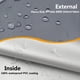 thumbnail image 4 of Cubierta impermeable para estantería Dalema 122x46x183 cm gris, 4 of 8