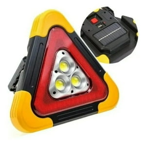 Mundo Eve - Triangulo Emergencia Led Recargable Portátil Solar