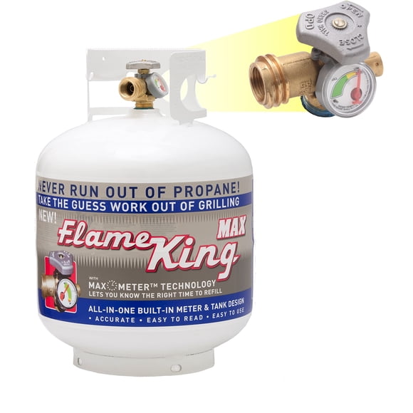 Cilindro de acero para propano Flame King YSN230b de 20 lb