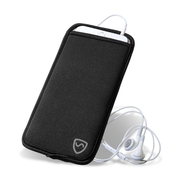 Funda para móvil SYB Bloqueador EMF XXL 11x19 cm Negro