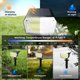 thumbnail image 4 of Focos solares exteriores TECKNET, 6 unidades, impermeables IP65, 4 of 6