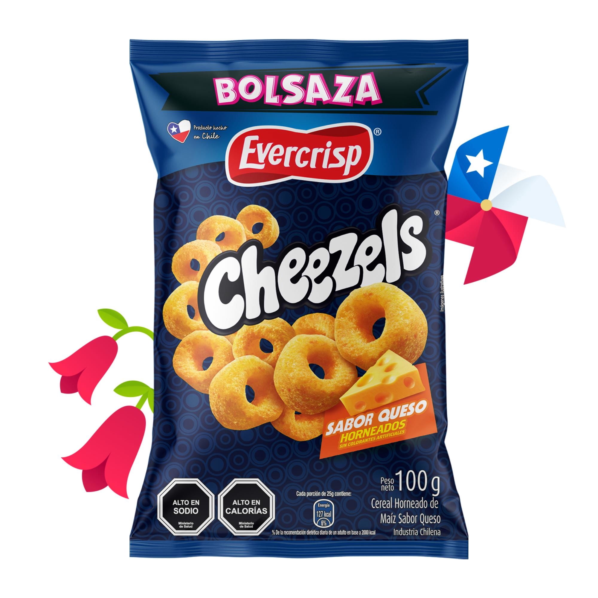Sufles Cheezels Queso, 100 g