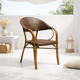 thumbnail image 2 of Silla Bistro Parisina Rattan con  reposabrazos Jolie  - Café Oscuro, 2 of 7