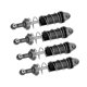thumbnail image 2 of 4 Piezas 1:12 Amortiguador De Amortiguador Delantero Y Trasero De Metal Para Modelo RC Car Titanium, 2 of 5